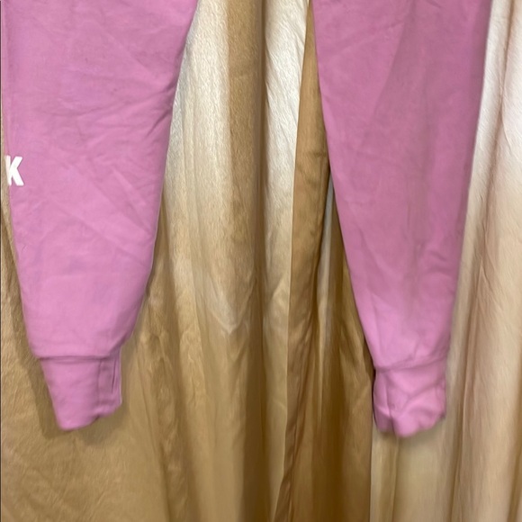 Women’s Purple XS Pink LOVE PINK Sweatpants Waistband/Leg Logo (Top In Cart Also - Picture 9 of 11